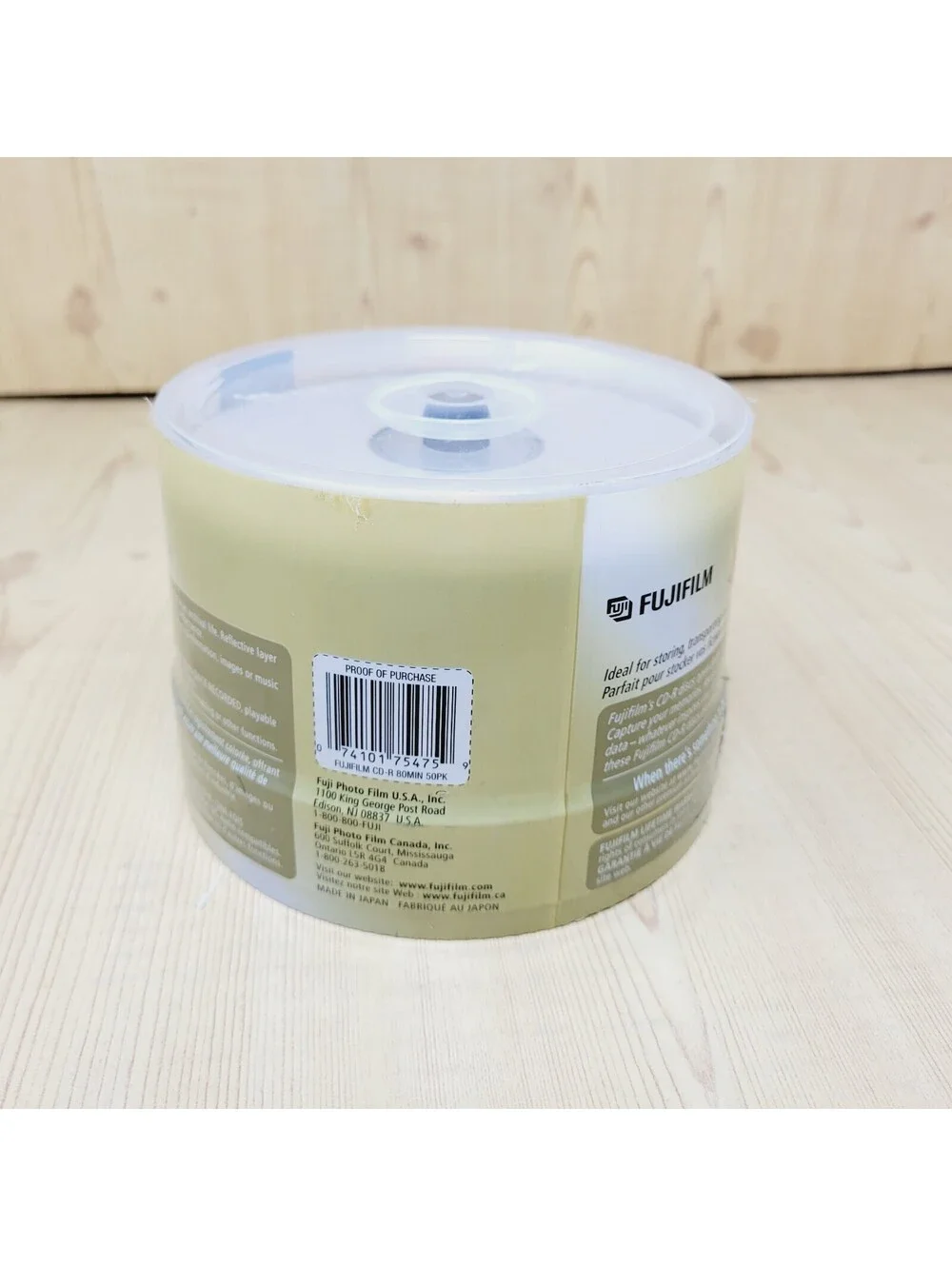 Fujifilm Cd-r Media - 700mb - 120mm Standard - 50 Pack Spindle. New